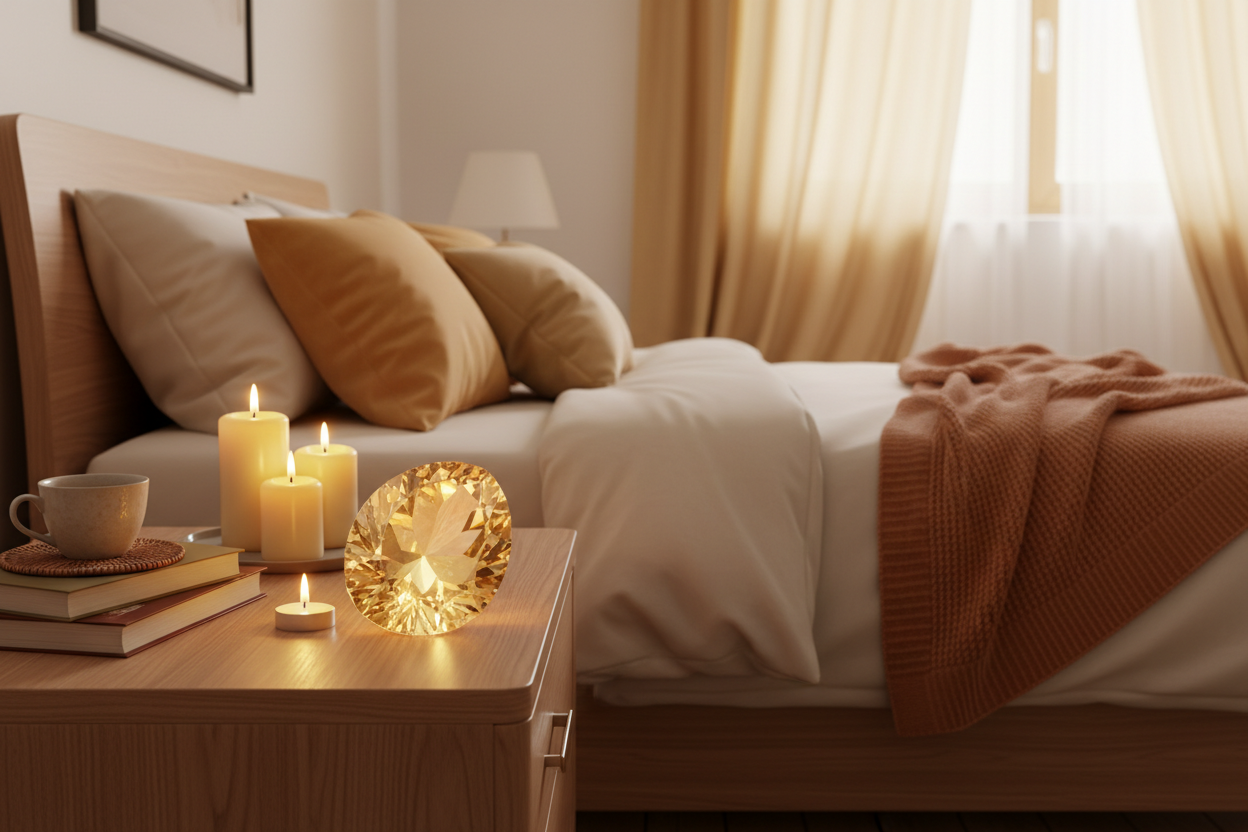 Diese Heilsteine solltest du nicht ins Schlafzimmer legen